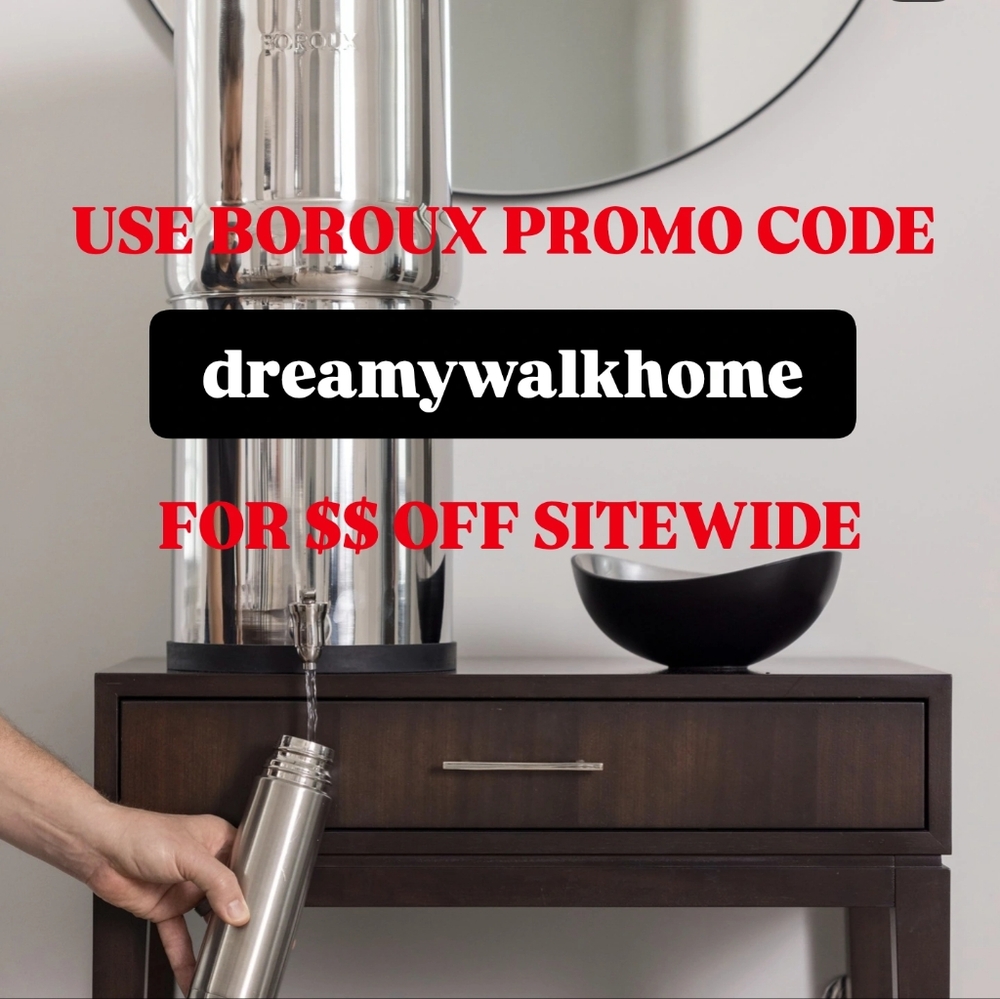 🆕 Boroux water filter promo code